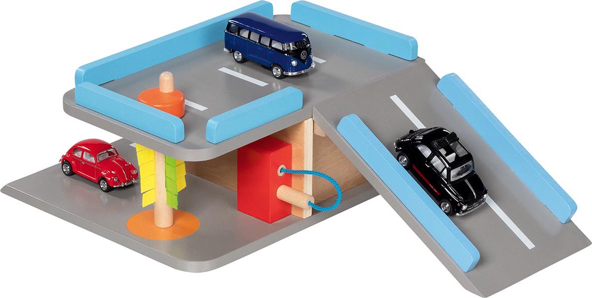 Goki - Wooden City Parking Garage 4 parts.