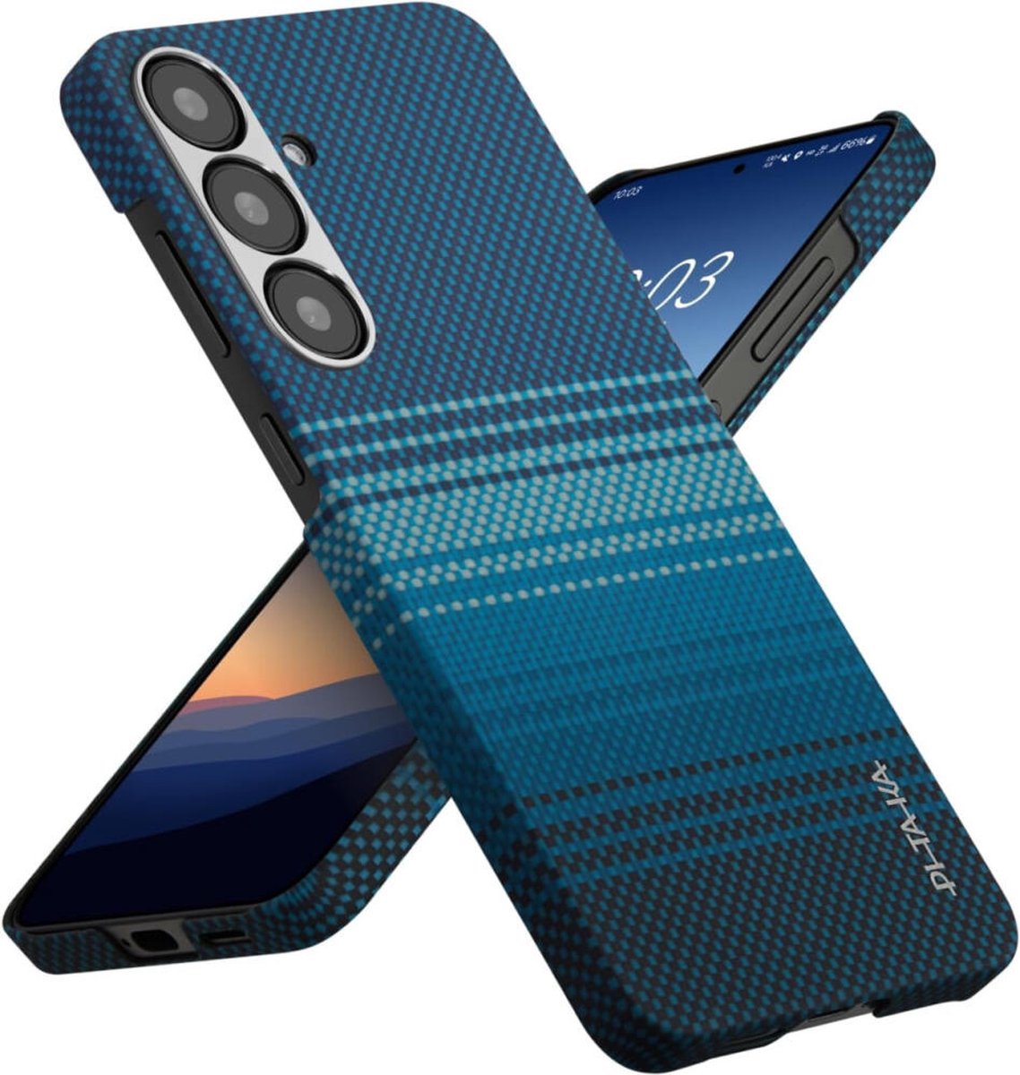 PITAKA Tactile Woven Case Moonrise - Samsung Galaxy S25+