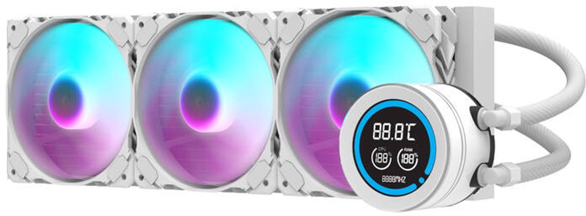 Darkflash Computer Radiator DN-D360 WHITE - CPU Vandkøling