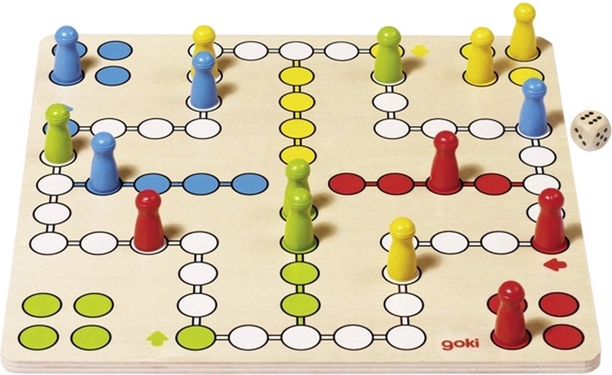 Goki Ludo board game basic.