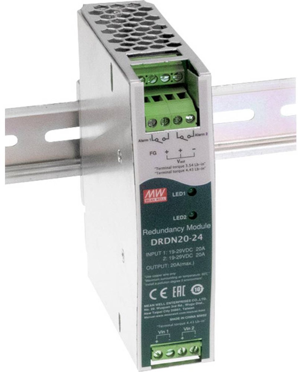 MEAN WELL DRDN20-48 Module de redondance 20 A