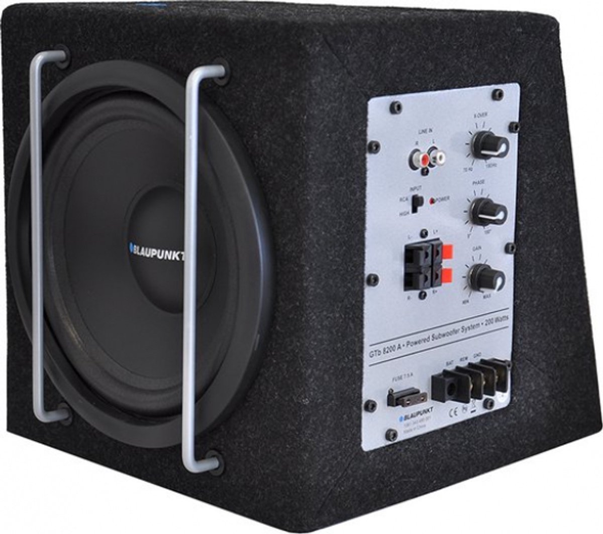 Blaupunkt GTB 8200A Subwoofer actif pour auto 200 W