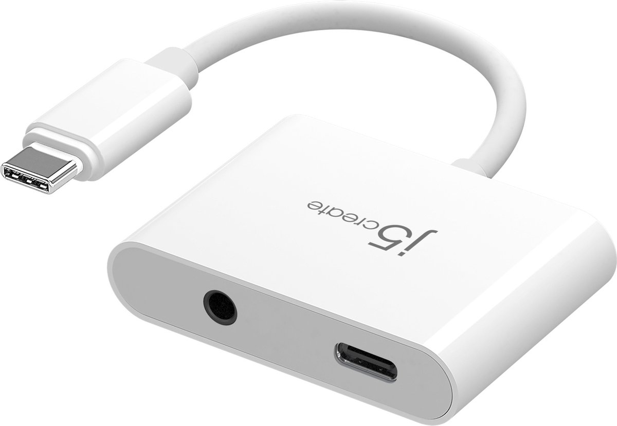 j5create USB-C to 3.5mm Audio Adapter (with PD)