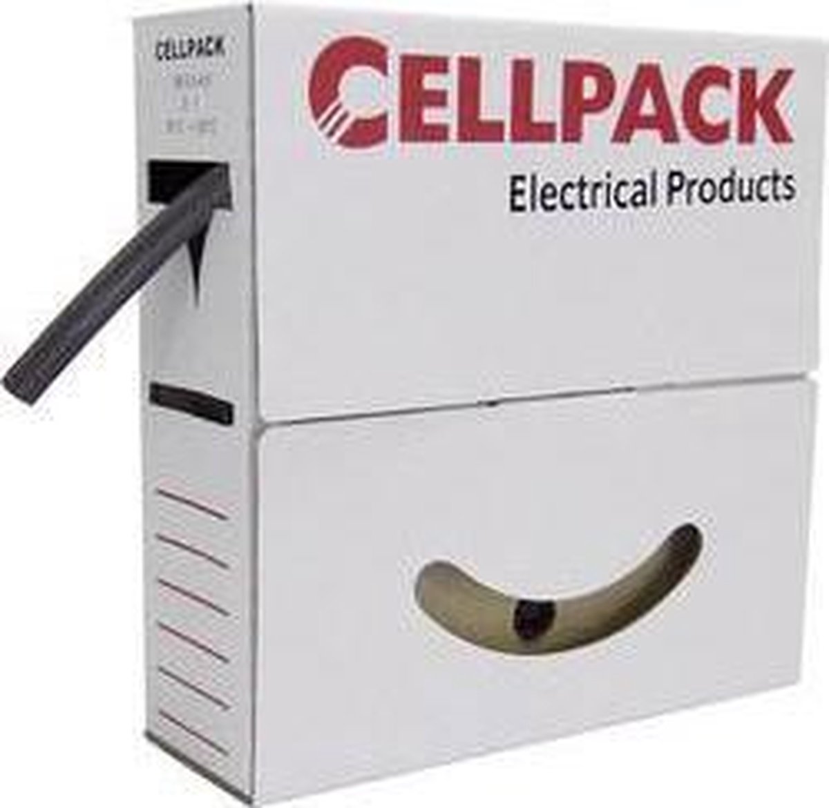 CellPack 127121 Gaine thermorétractable sans colle jaune 9 mm 3 mm Taux de retreint:3:1 10 m