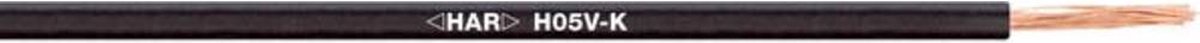 Fil de câblage H05V-K LAPP 4510011S 1 x 0.50 mm² noir 250 m