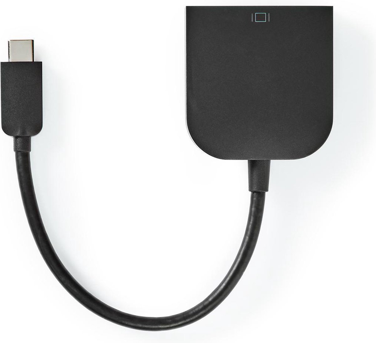Nedis USB-C 3.1 Adapter Cable - USB / DVI cable - 24 pin USB-C to DVI-D - 20 cm