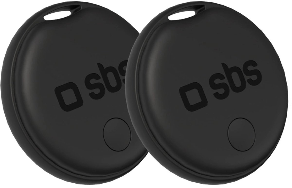 sbs mobile TEFINDTAGAPGO2SET Porte-clés AirTag noir