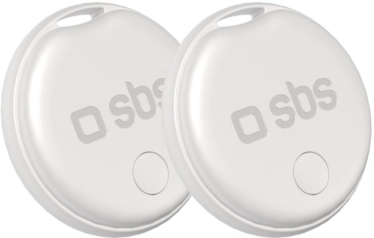 sbs mobile Track my Dot Kit Porte-clés AirTag blanc