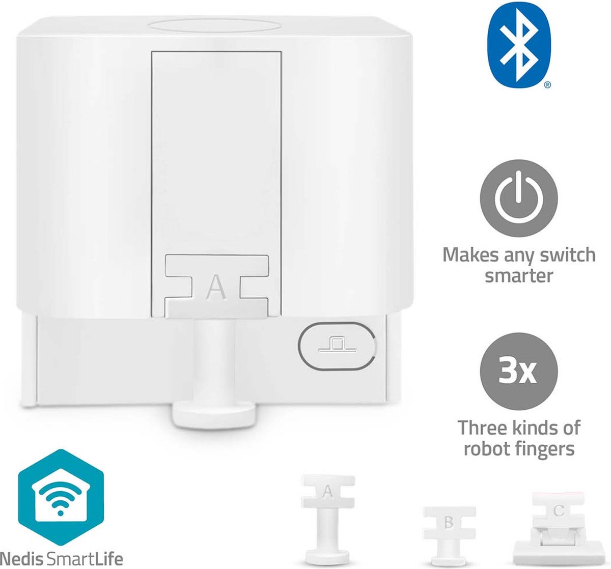 Nedis SmartLife Finger Robot | CR2 | 1000 mAh | Bluetooth