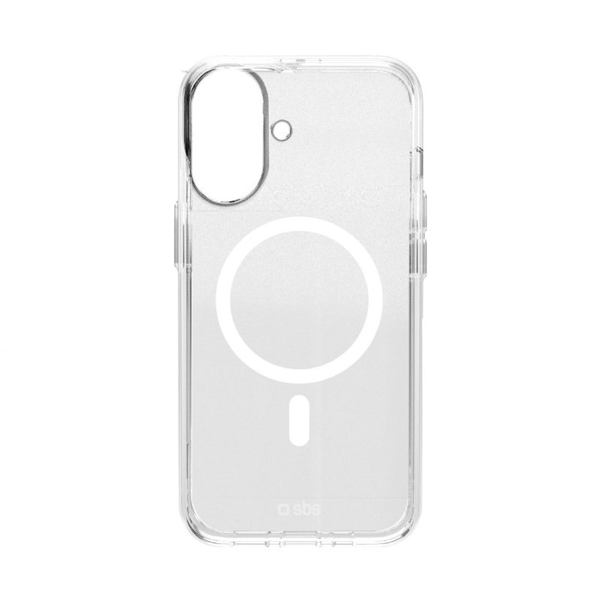 sbs mobile Coque Apple iPhone 16 Plus transparent compatible avec MagSafe TED3OMAGCOVIP1667