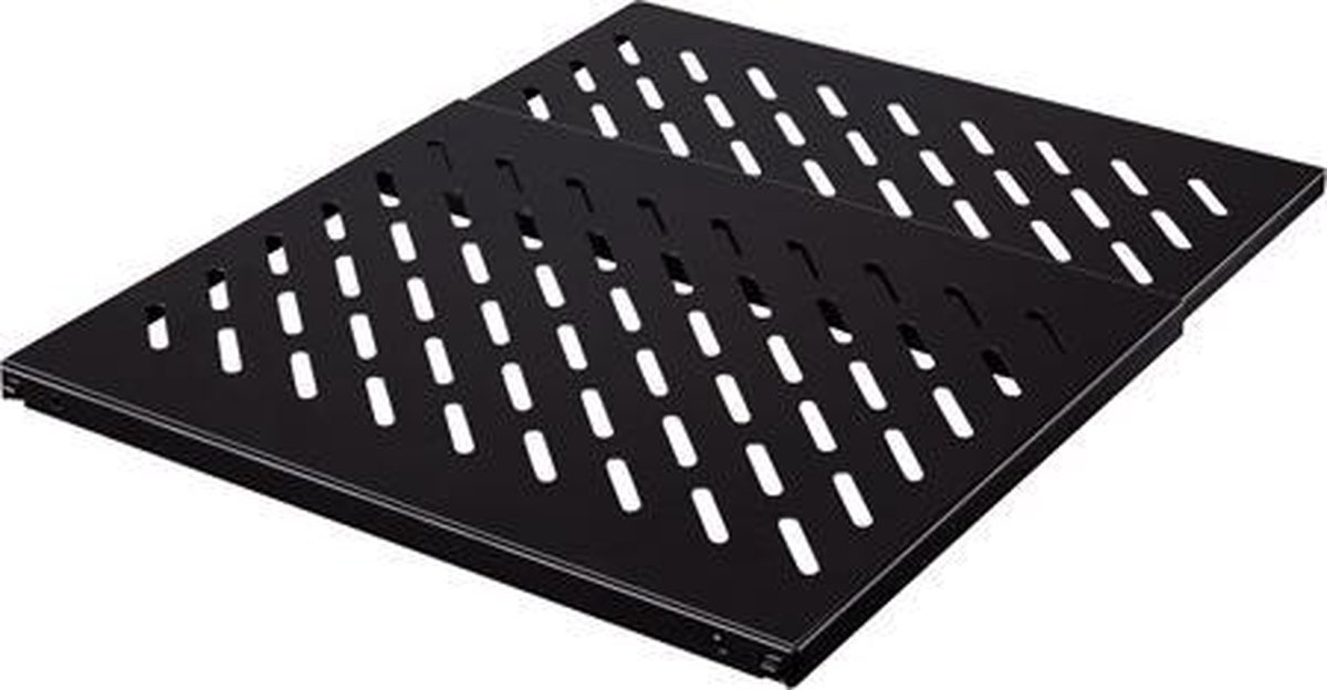 Rittal 5501.665 19 pouces Plaque de sol 0.5 UH extensible adapté à une baie de profondeur: à partir de 1000 mm noir