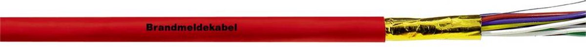 Câble dalarme incendie LAPP J-Y(ST)Y 1708002/250 2 x 2 x 0.8 mm rouge 250 m