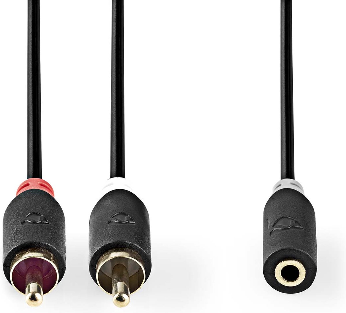 Nedis audio cable - 20 cm