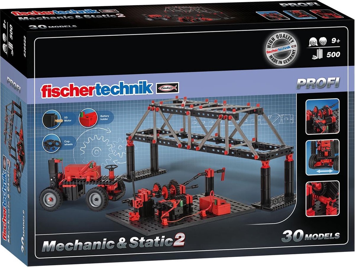 fischertechnik 536622 PROFI Mechanic & Static 2 Kit à assembler à partir de 9 ans