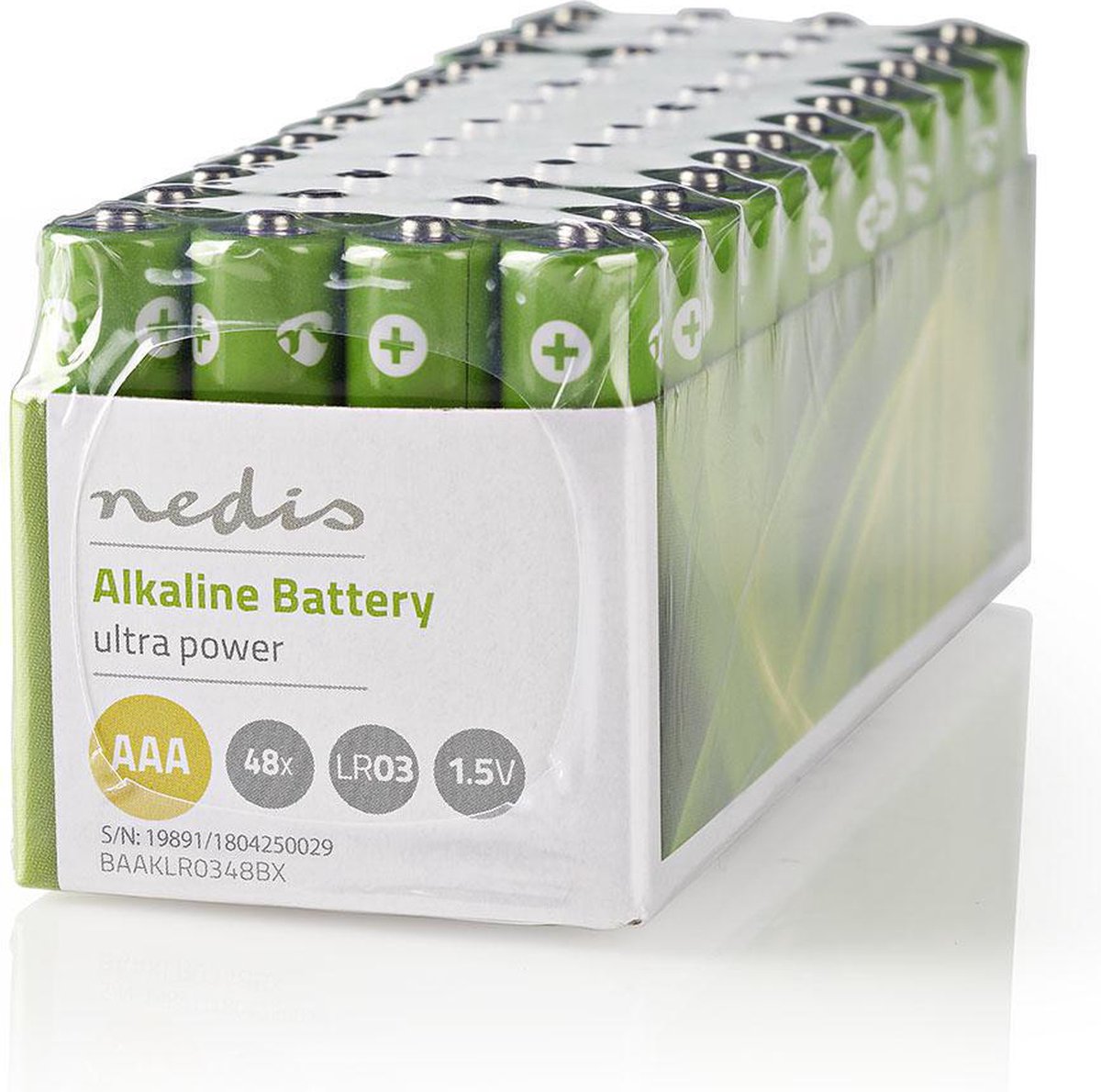 Nedis BAAKLR0348BX battery - 48 x AAA - Alkaline
