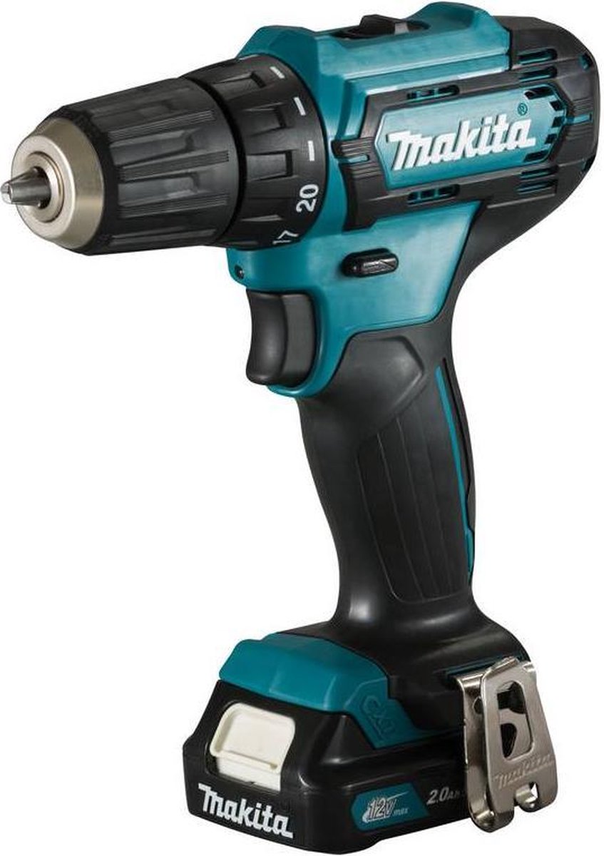 Perceuse-visseuse sans fil Makita DF333DSAE DF333DSAE 12 V 2 Ah Li-Ion + 2 batteries, + mallette