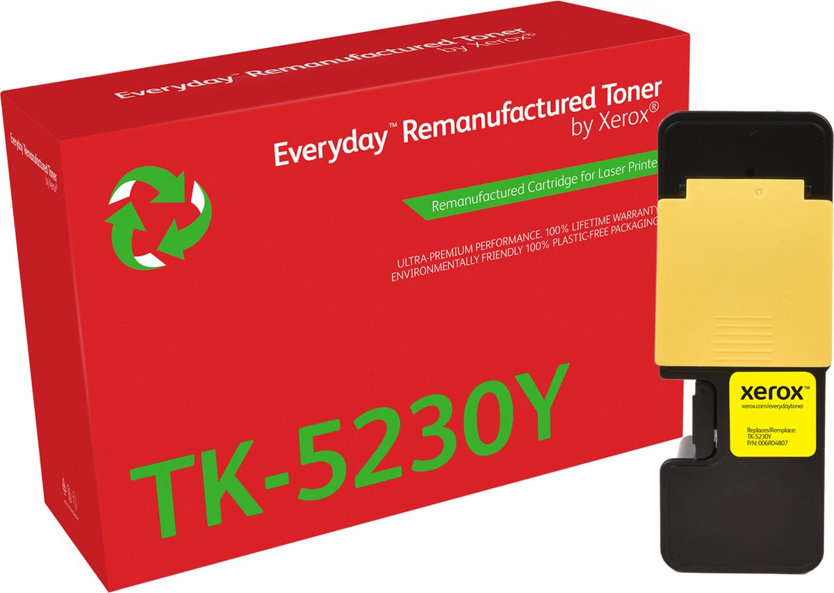 Xerox Everyday - yellow - compatible - remanufactured - toner cartridge (alternative for: Kyocera TK-5230Y) - return programme