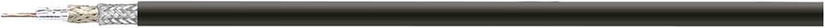 Câble coaxial HELU 40006 Diamètre extérieur: 6.20 mm RG71 93 Ω noir 100 m