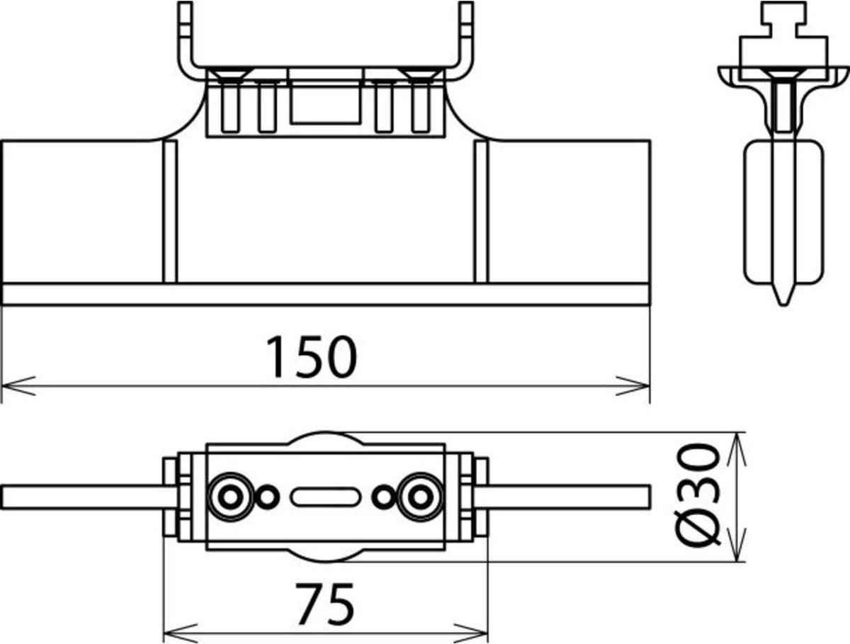 DEHN 785644 SE NH2 3 Élément de blocage 1 pc(s)