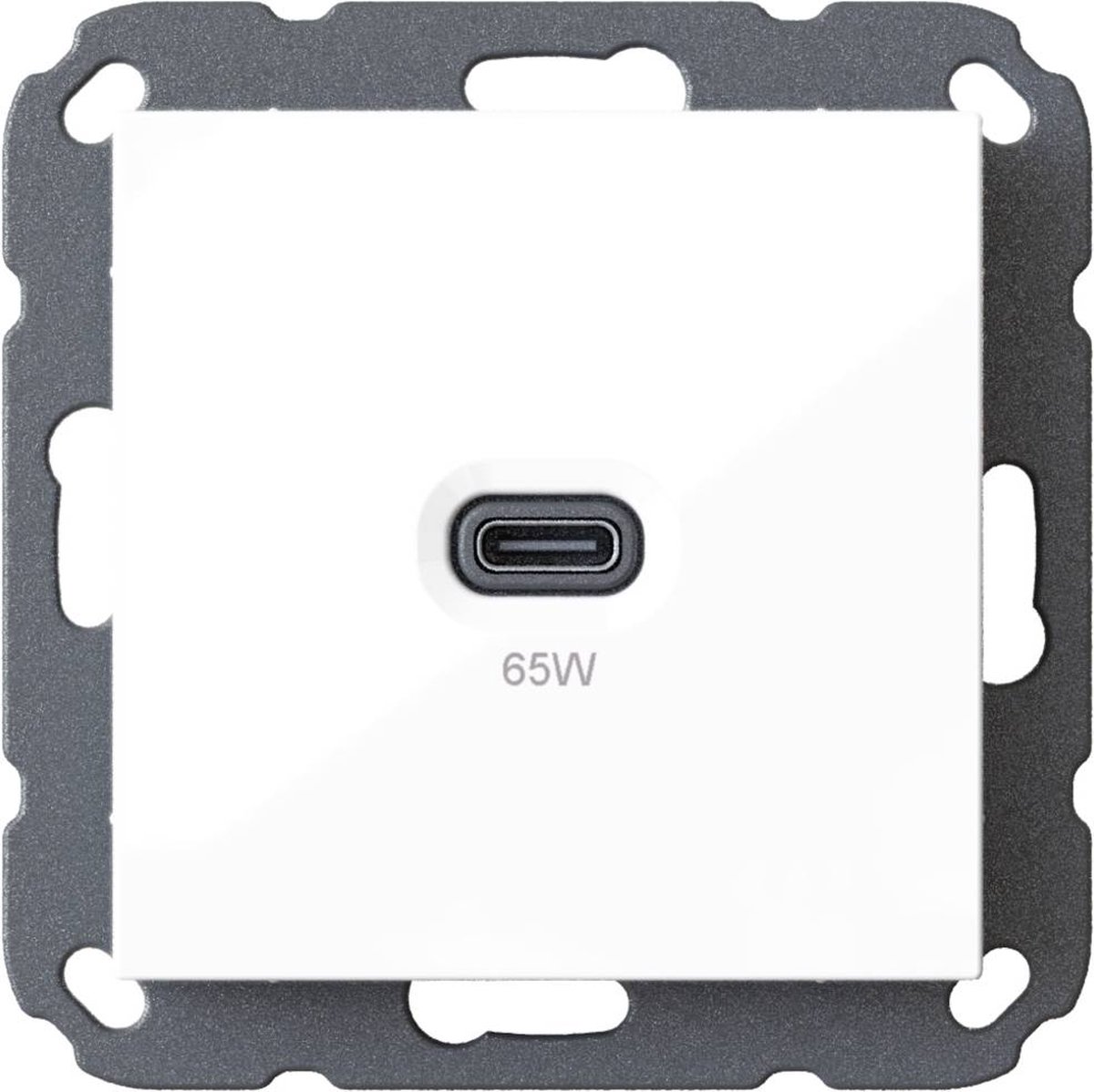 Ehmann 6560x0000 Prise de charge USB blanc