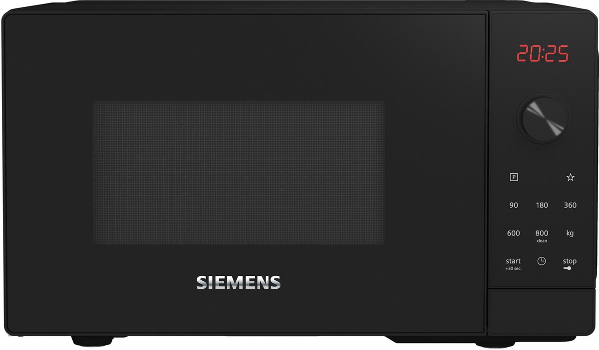 Siemens iQ300 FF023LMB2 - microwave oven - freestanding - black/stainless steel