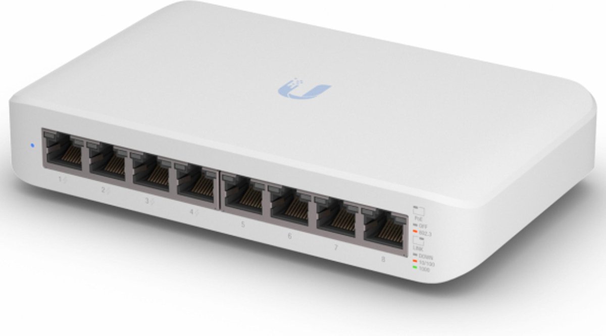 Ubiquiti Networks A121447 USW-LITE-8-POE Switch réseau 8 ports 1 GBit/s