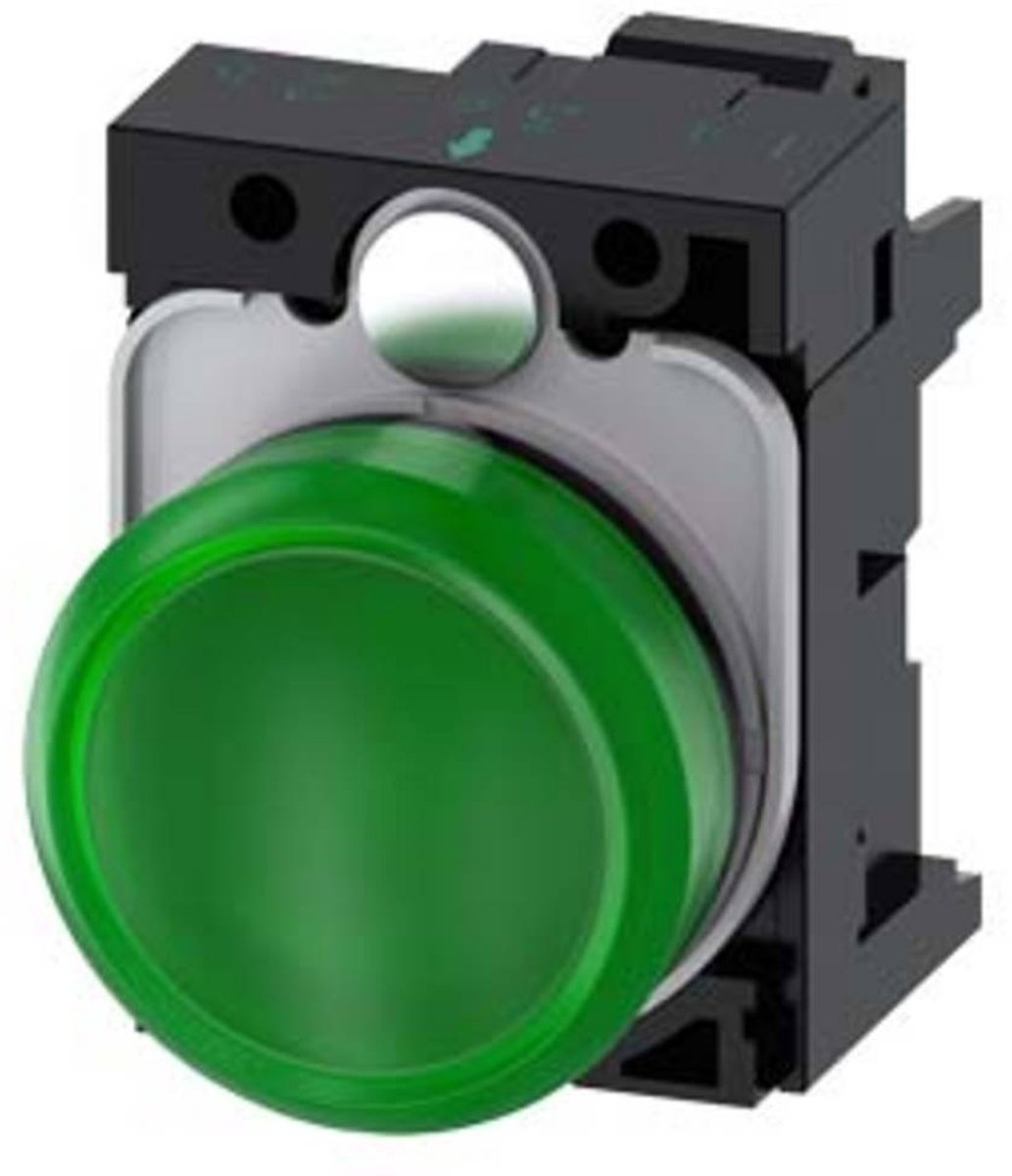 Siemens 3SU1102-6AA40-3AA0 Voyant lumineux avec élément LED 24 V DC/AC 1 pc(s)