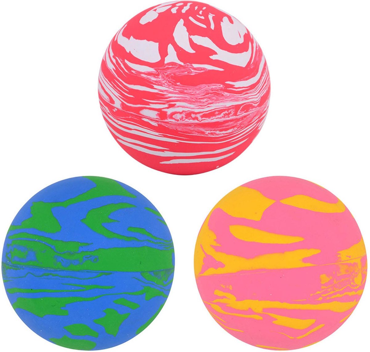 Johntoy Hollow Bouncing Ball Marble 6cm