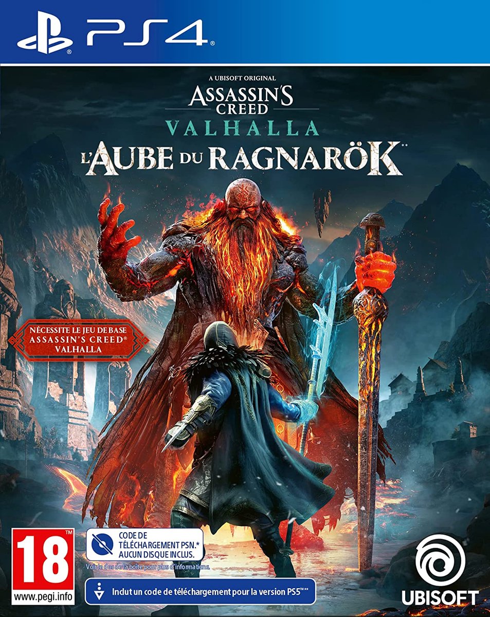 Assassin's Creed Valhalla: Dawn of Ragnarök (Code in a Box) - Sony PlayStation 4 - Action/Adventure