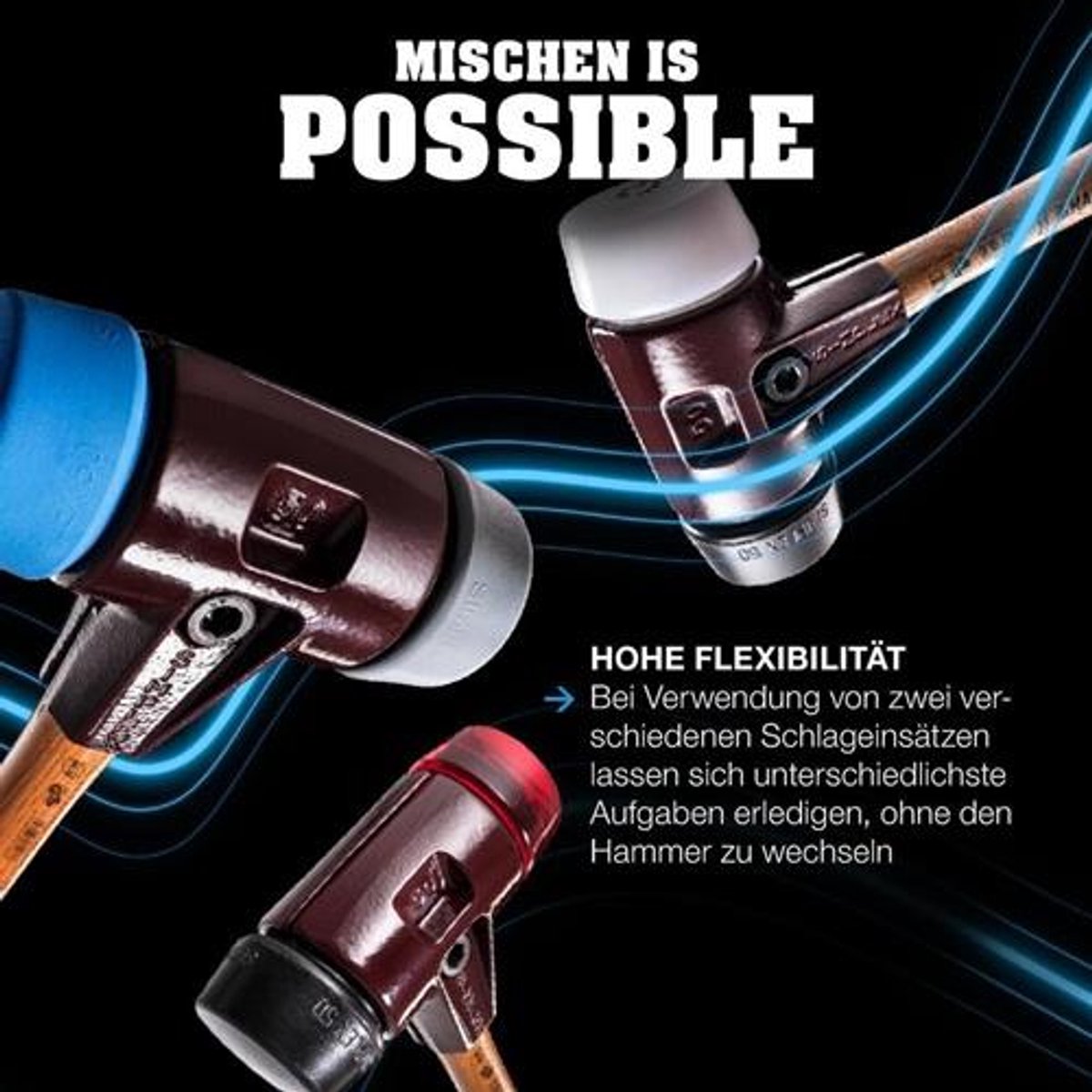 Halder SIMPLEX-Plusbox Starterkit 3027s025 Marteau à métal mi-dur 4400 g 180 mm 1 pc(s)