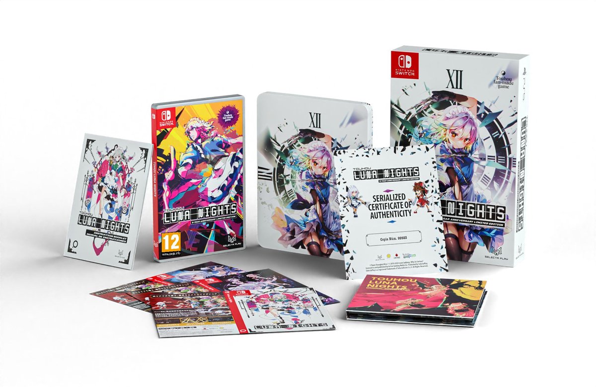 Touhou Luna Nights (5-Year Anniversary Limited Edition) - Nintendo Switch - Platform