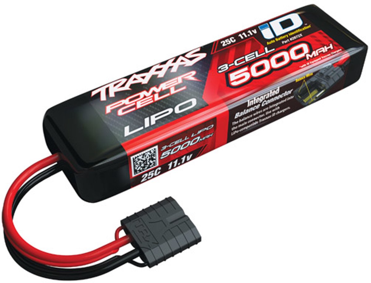 Pack de batterie (LiPo) 11.1 V 5000 mAh Traxxas 2872x 25 C Softcase Traxxas iD
