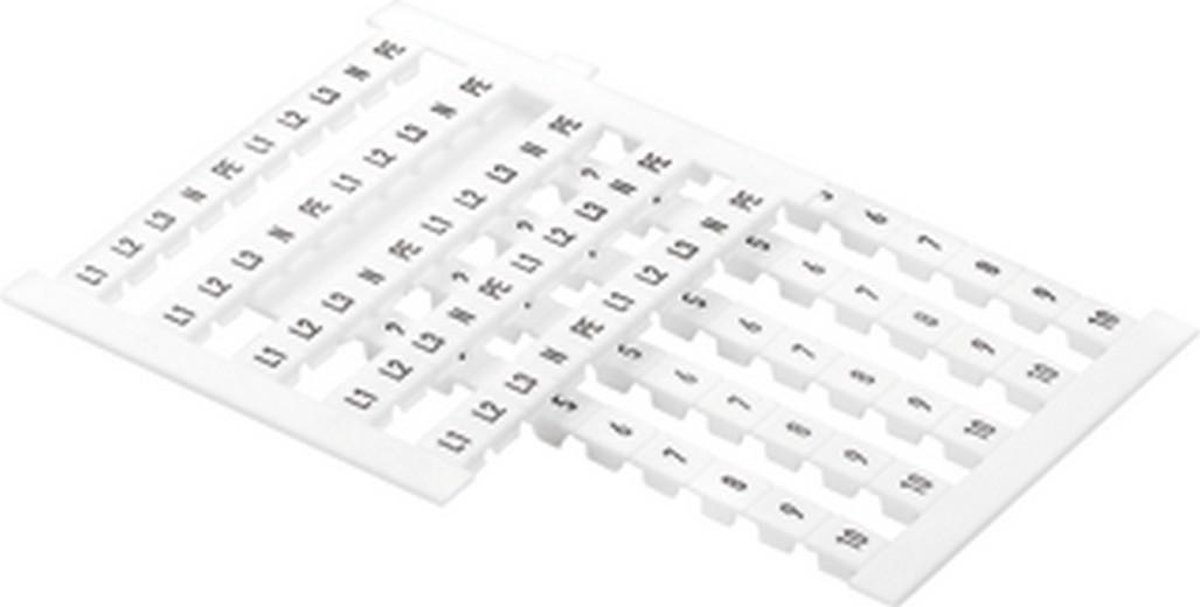 Weidmüller 523060001-500 blanc 500 pc(s)