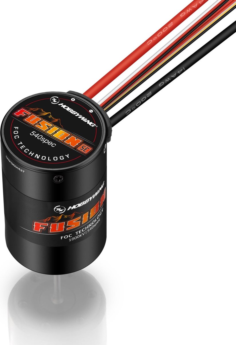 Hobbywing Quicrun Fusion SE Moteur de voiture sans balais (Brushless) kV (tr/min par volt): 1200