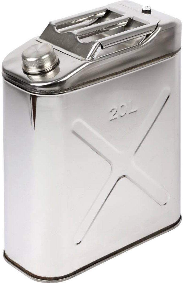 Berger & Schröter 116256 UN20L Jerrican dessence 20 l acier inoxydable
