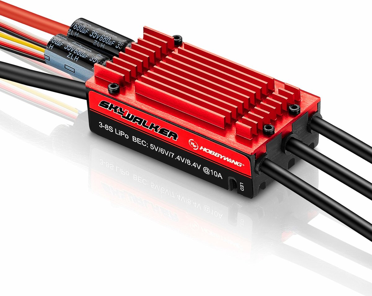 Hobbywing Skywalker V2 120A Régulateur brushless pour avion Charge admissible (max.): 150 A