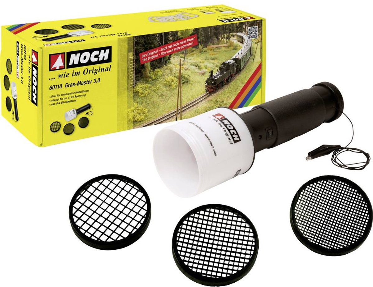 NOCH 60111 Gras-Master set de 3