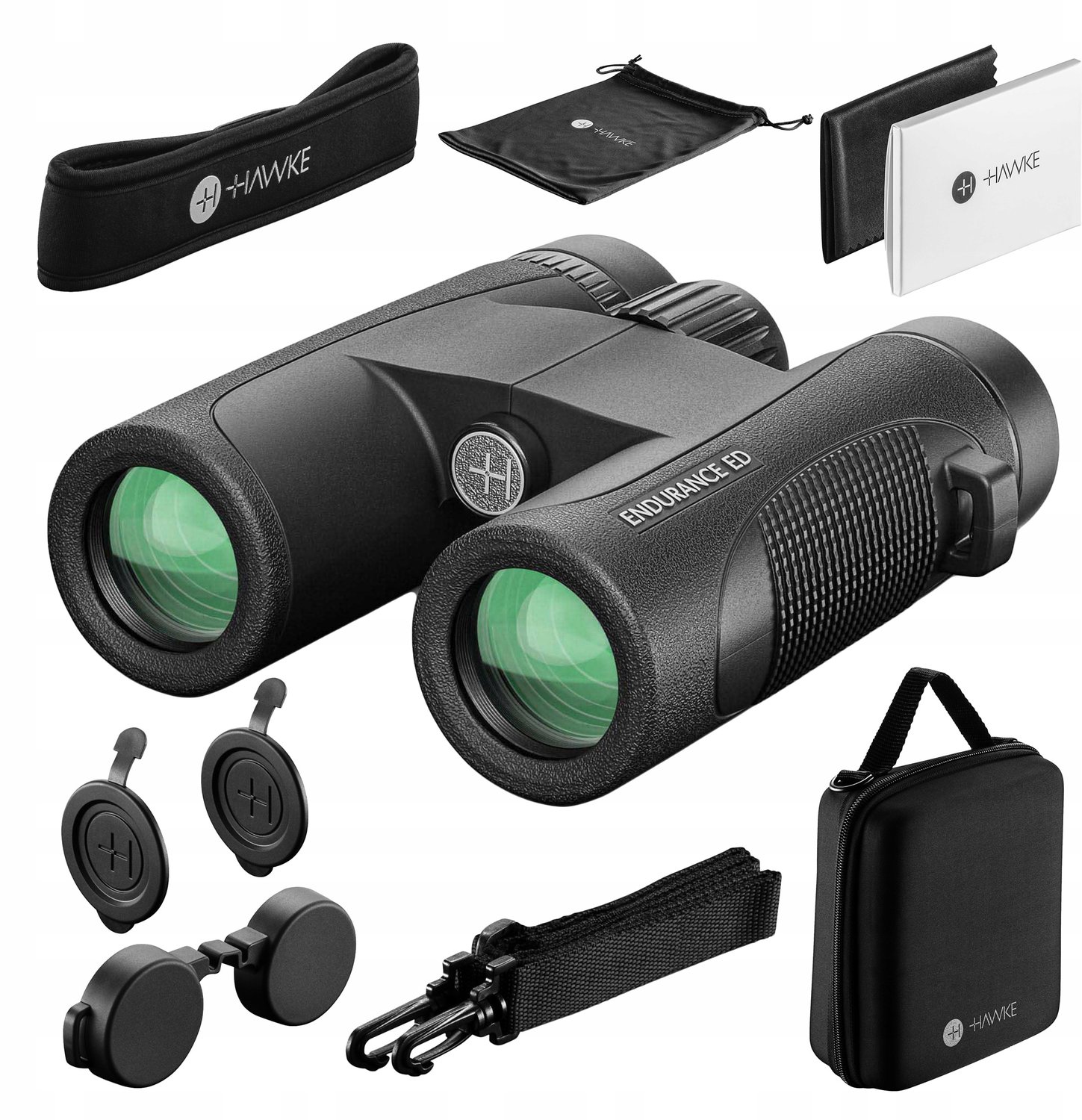 Hawke Jumelles Endurance ED 8x32 Binocular 32 mm binoculaire noir HAW36200