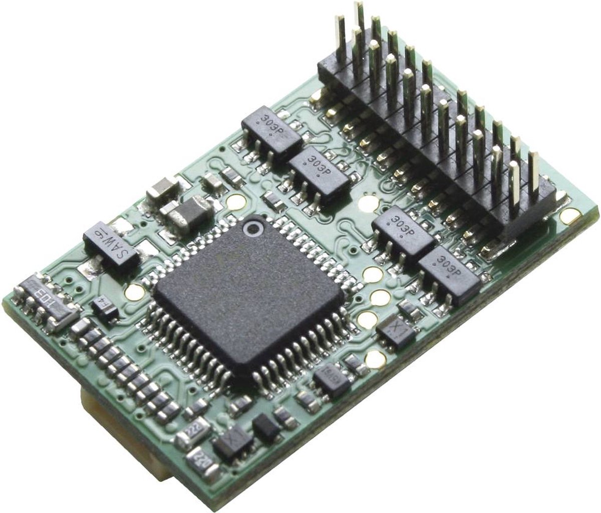 TAMS Elektronik 41-04433-01 LD-G-43, PluX22 Décodeur de loco avec module, avec connecteur