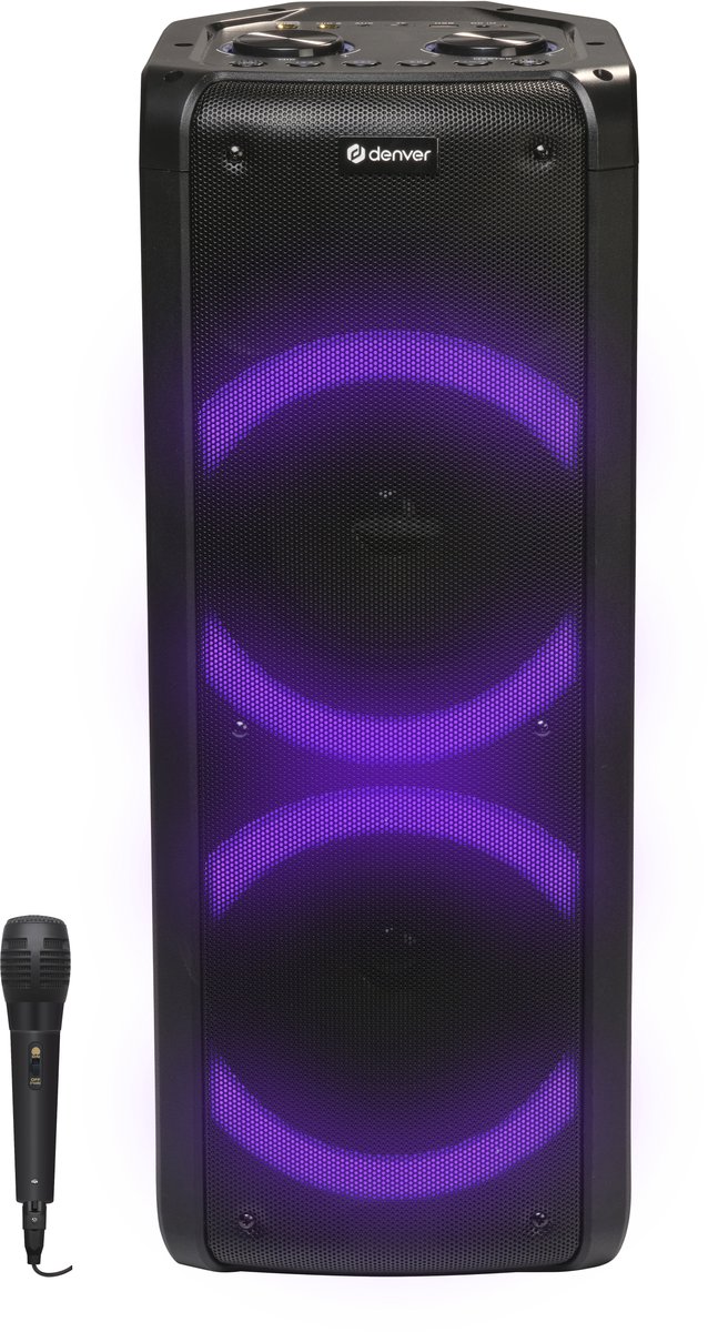 Denver BPS-352 Enceinte Bluetooth AUX, SD, USB noir