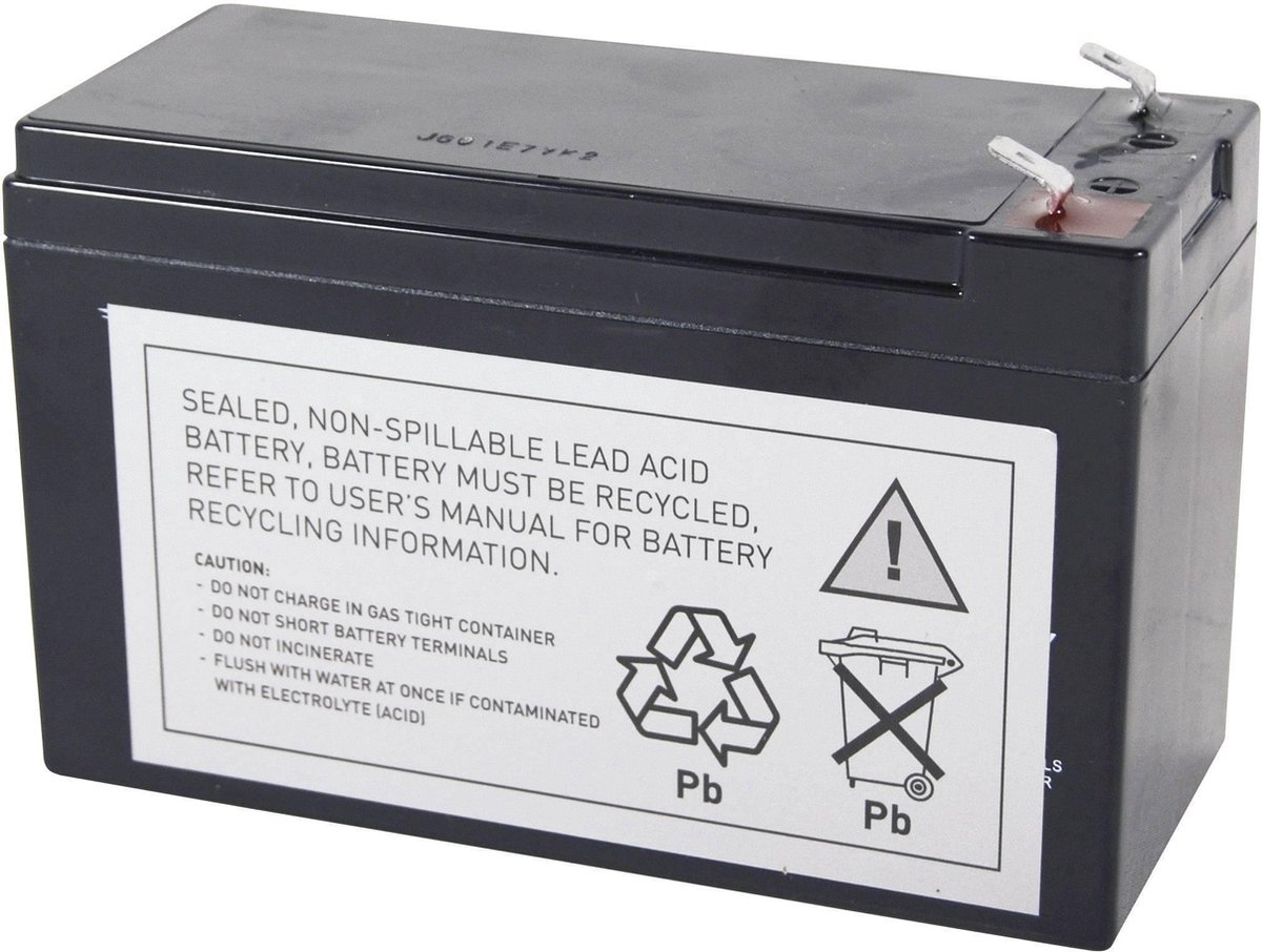 Beltrona RBC2 Batterie pour onduleur remplace la batterie dorigine RBC2, RBC110 Adapté aux marques APC