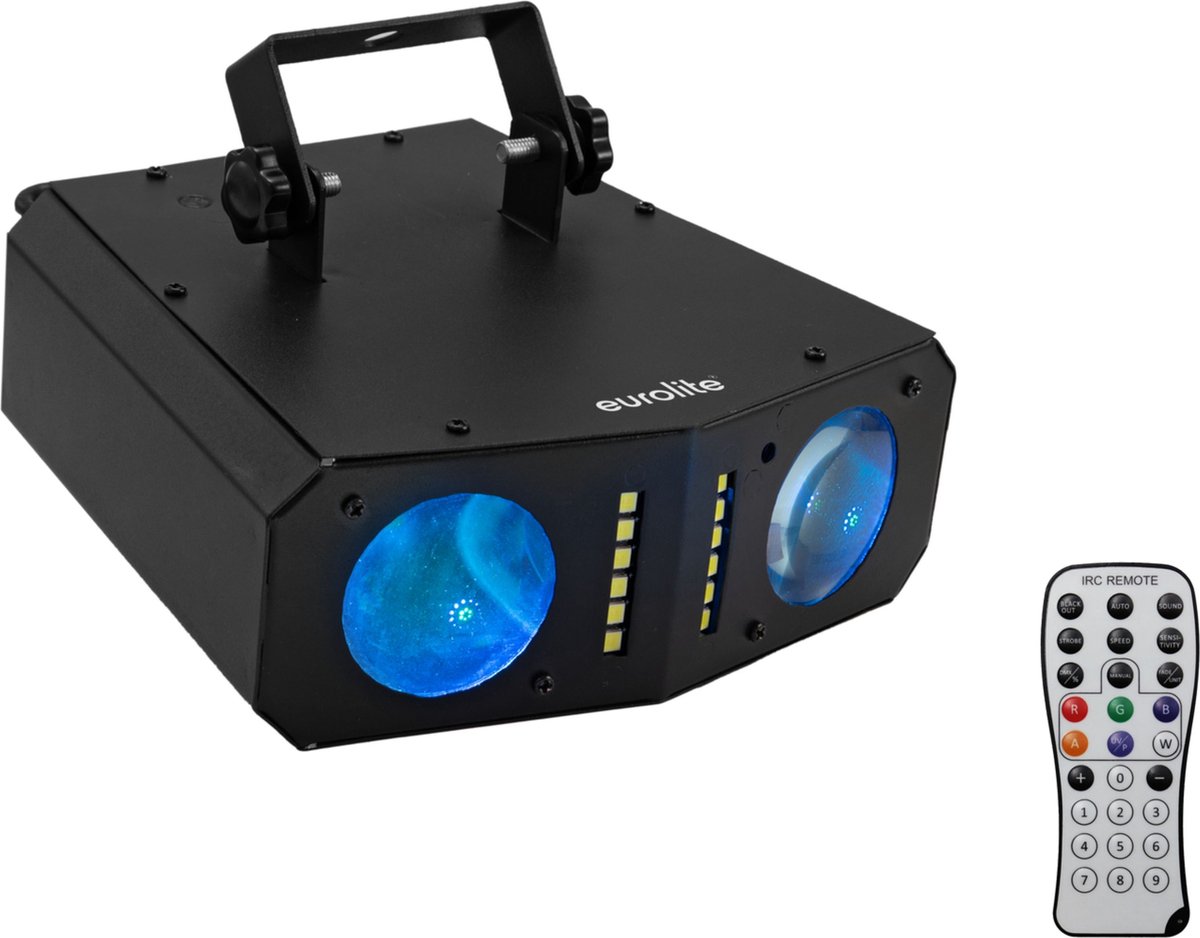 Eurolite 51918563 DMF-4 Hybrid Projecteur à effets LED DMX Nombre de LED (détails):82