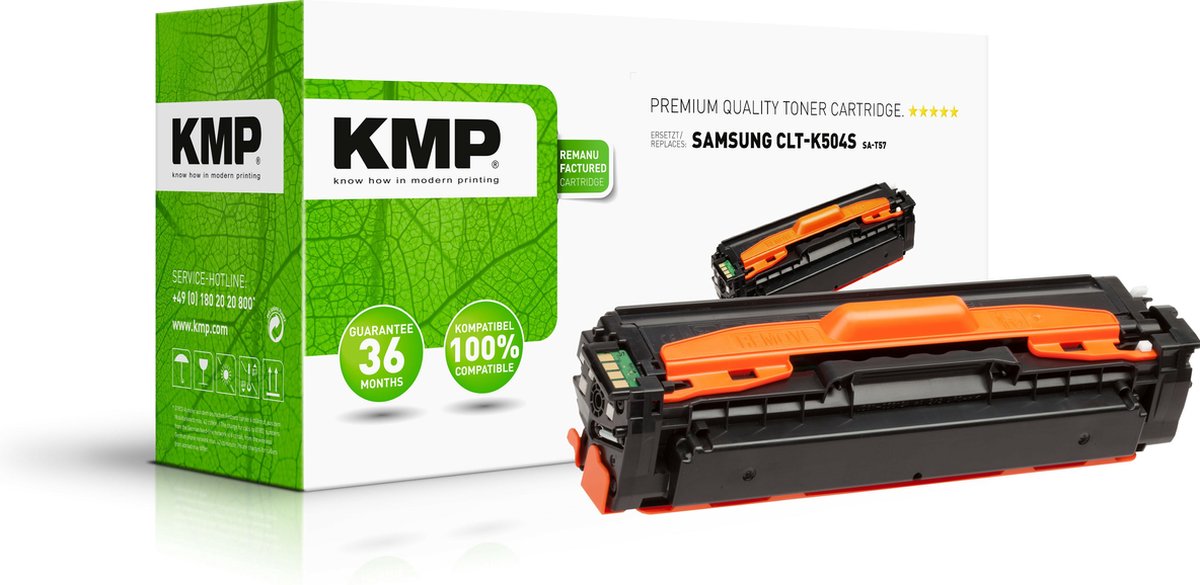 Cassette de toner KMP SA-T57 remplace Samsung CLT-K504S compatible noir 2500 pages