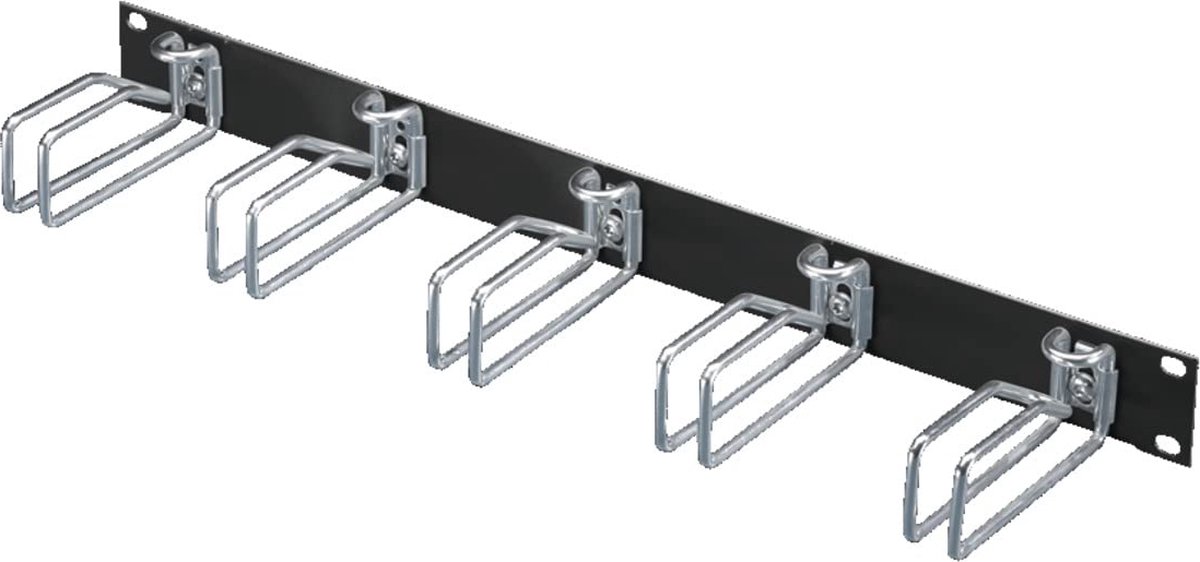 Rittal 7257.005 19 pouces Guide-câbles 1 UH noir