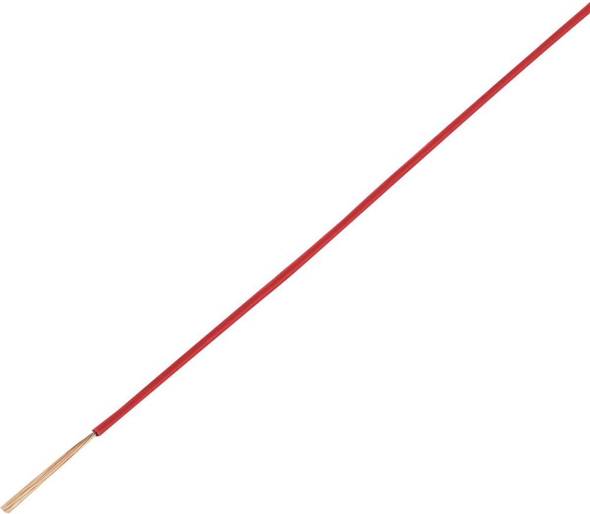 TRU COMPONENTS 1565613 Câble pour lautomobile FLRY-A 1 x 1.50 mm² rouge 50 m