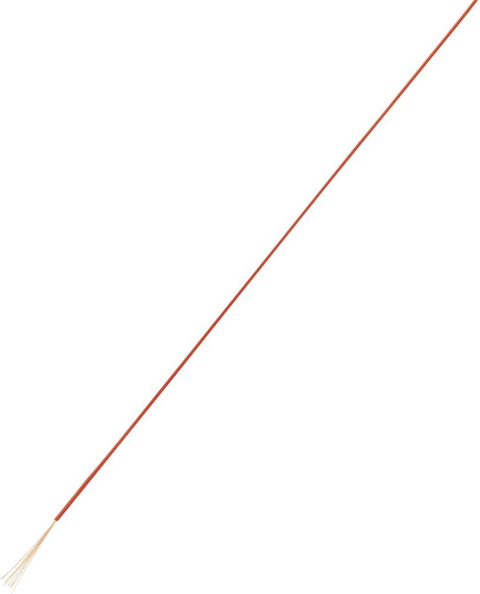 TRU COMPONENTS 1565373 Fil de câblage LiFY 1 x 1.50 mm² rouge 50 m