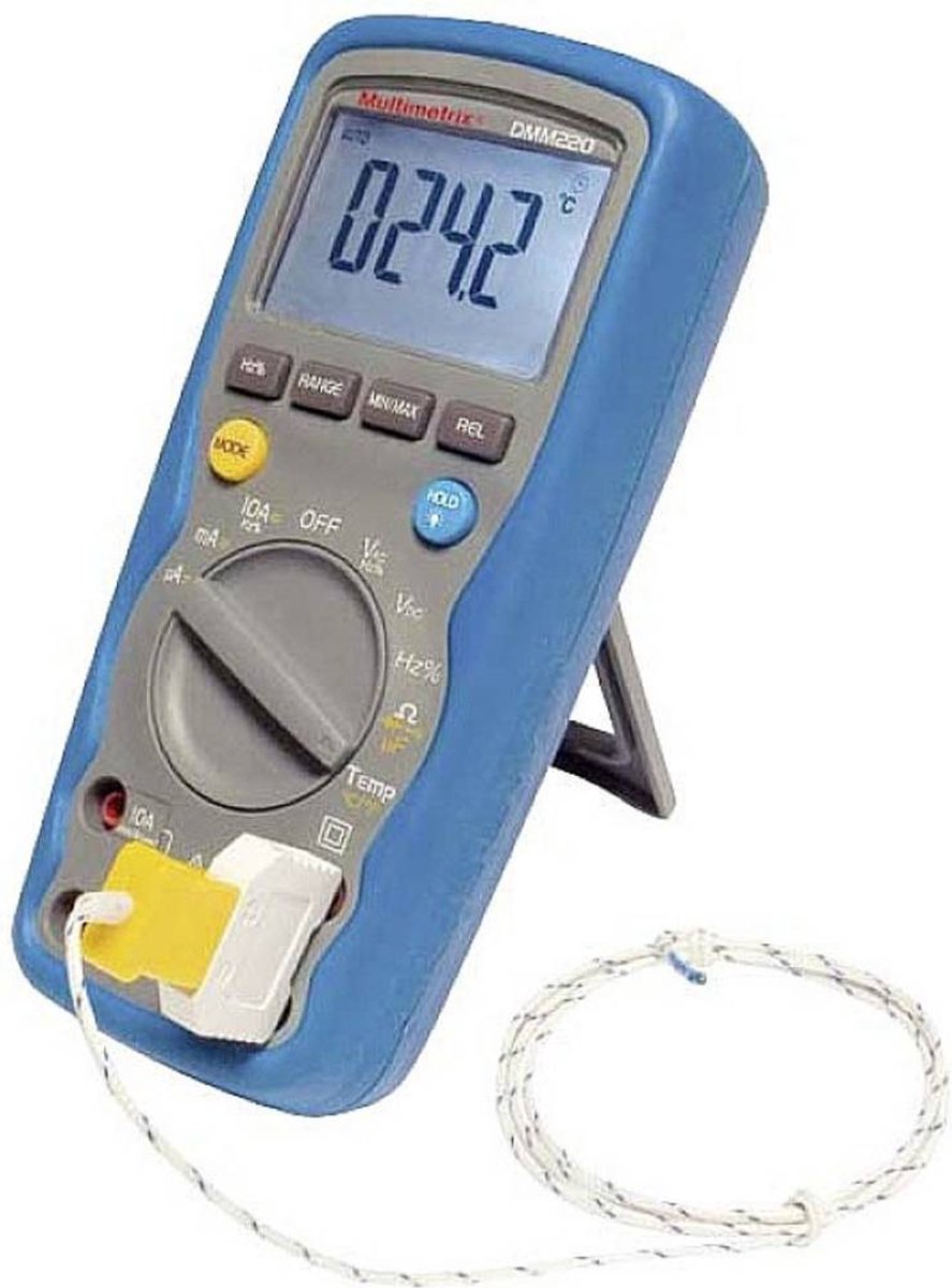 Multimetrix DMM 220 Multimètre numérique étanche (IP67) CAT III 1000 V, CAT IV 600 V Affichage (nombre de points): 6000