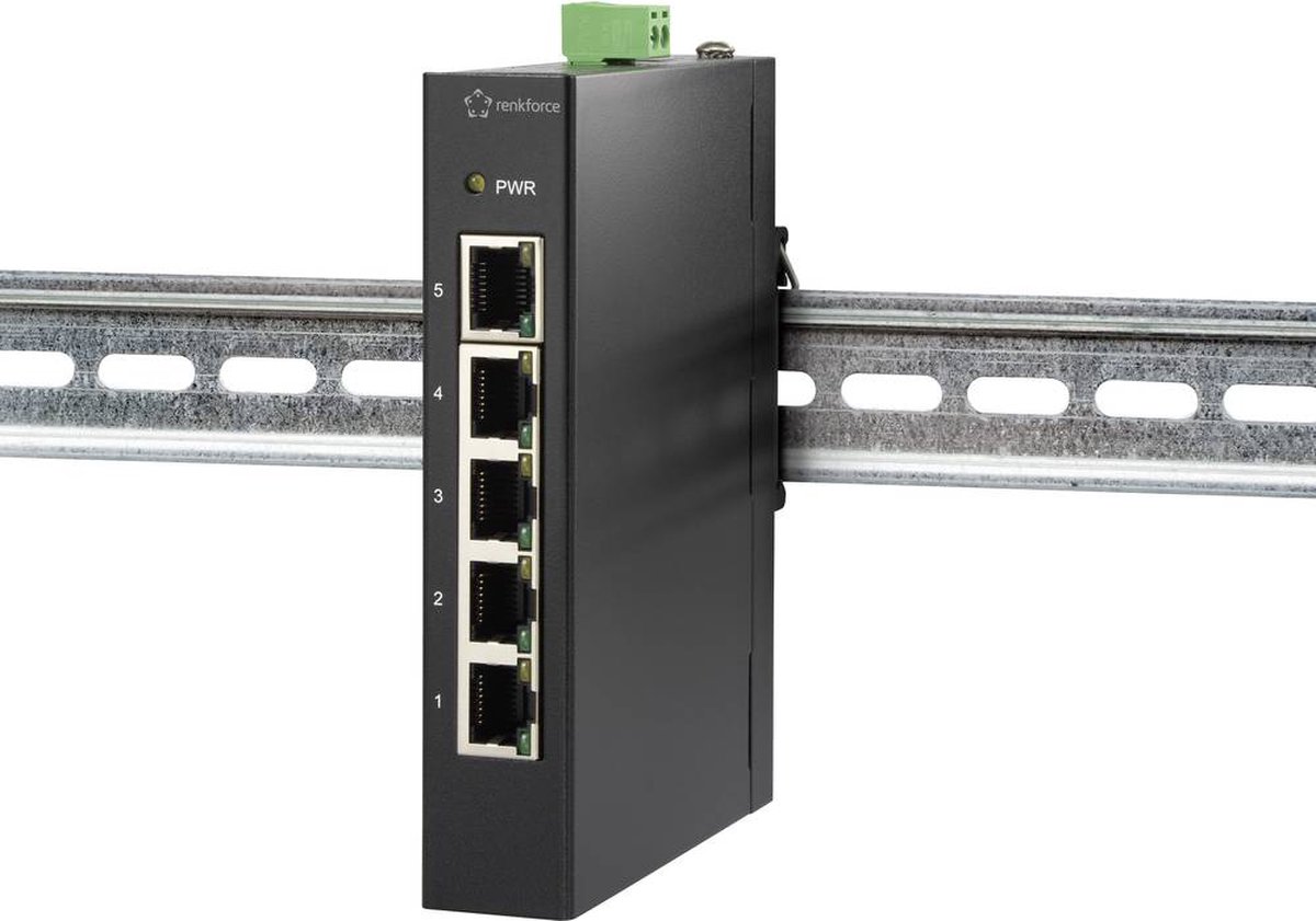Renkforce RF-3394866 FEH-500 Commutateur Ethernet industriel