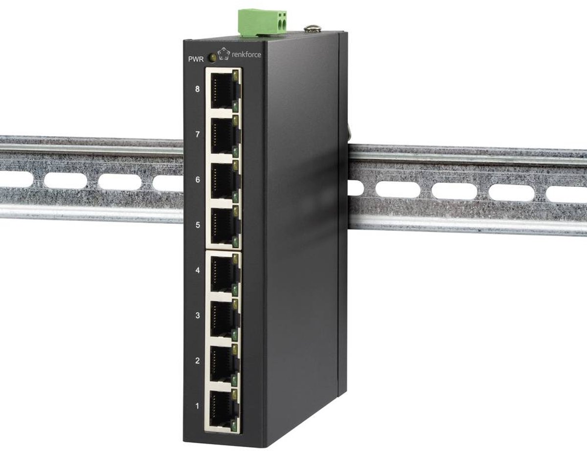 Commutateur Ethernet industriel Renkforce FEH-800
