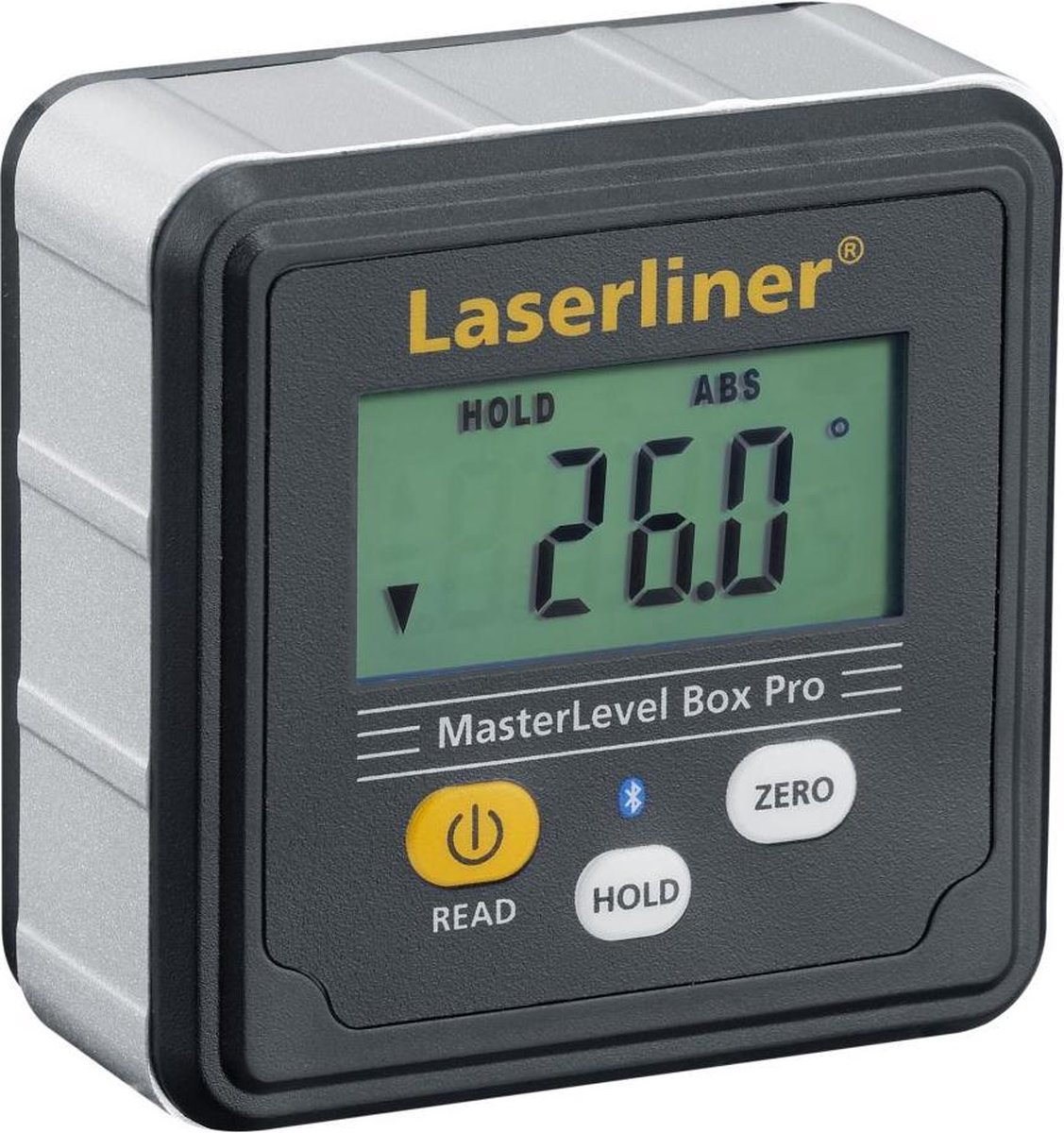 Niveau à bulle numérique Laserliner MasterLevel Box Pro (BLE) 081.262A avec aimant 28 mm 360 °